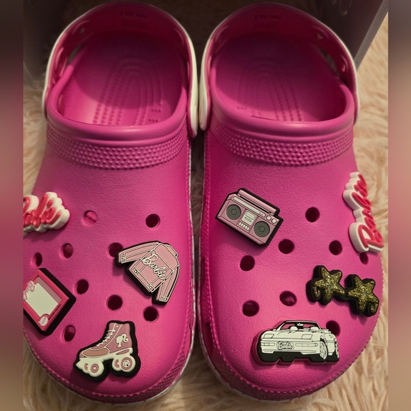 Barbie Crocs Women's size 9 Like New, never worn! - Picture 6 of 15
